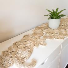 Load image into Gallery viewer, Large Jute table runner