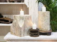 Load image into Gallery viewer, ANTIQUE CANDLE HOLDER - White only available