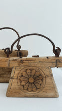 Load image into Gallery viewer, Indian Vintage Oil Pot - Carved